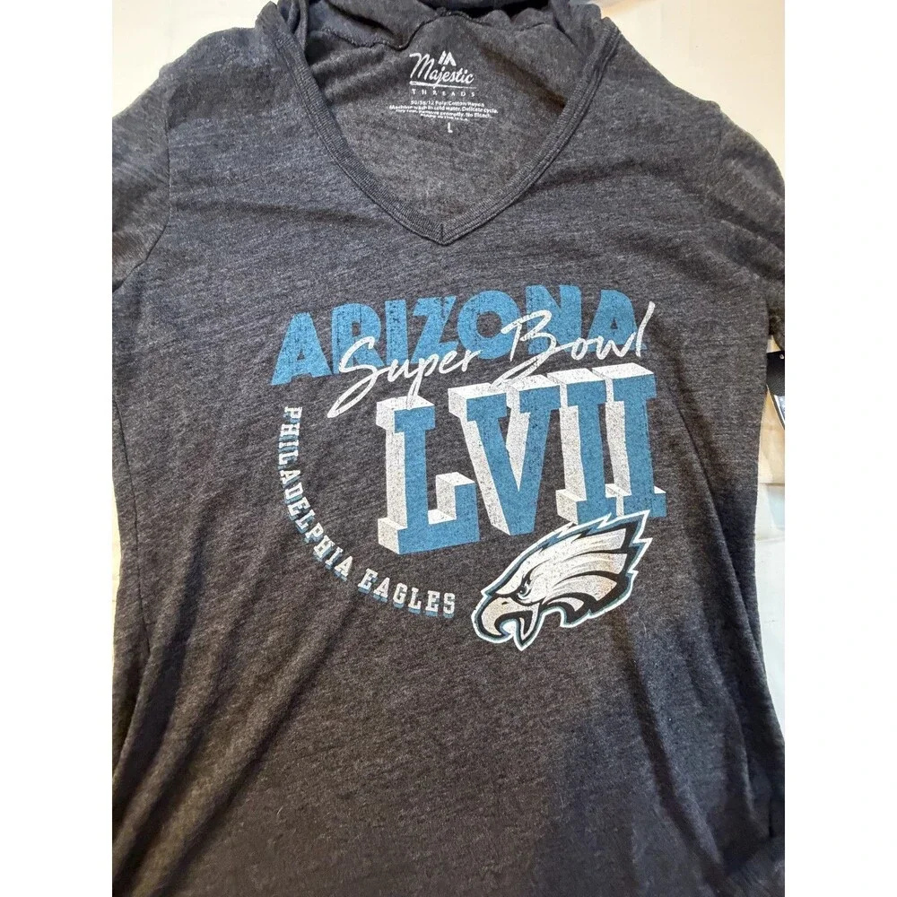 🦅 Philadelphia Eagles NFL Super Bowl LII 52 Pullover Long Sleeve T-Shirt